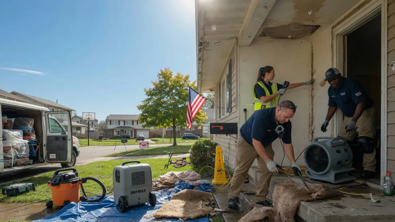 Water Damage Restoration in Foss, OK near me